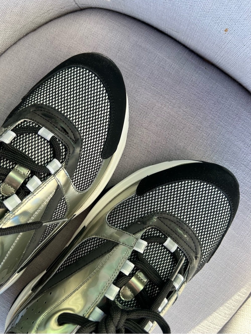 Dior B22 silver sneakers - Picture 10 of 10